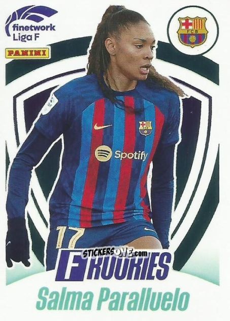 Cromo Salma Paralluelo - Liga F 2022-2023
 n. 365 - Panini