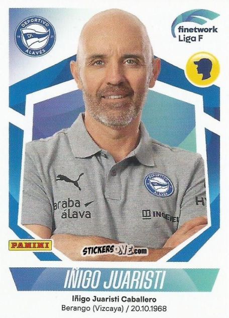 Cromo Iñigo Jurasti - Liga F 2022-2023
 n. 50 - Panini