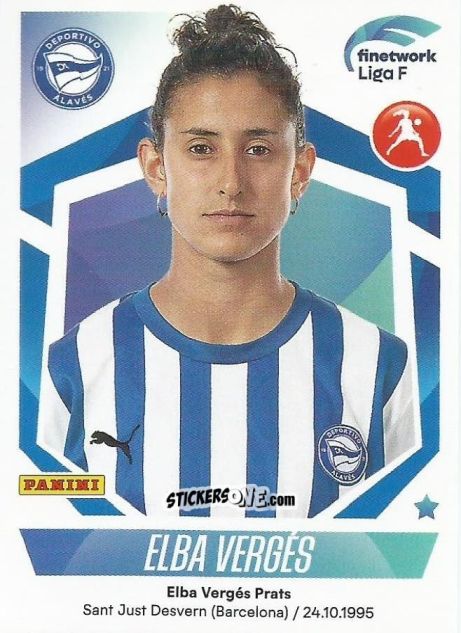 Figurina Elbe Vergés - Liga F 2022-2023
 n. 55 - Panini