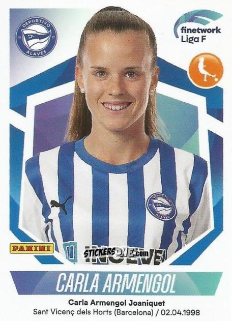 Cromo Carla Armengol - Liga F 2022-2023
 n. 60 - Panini