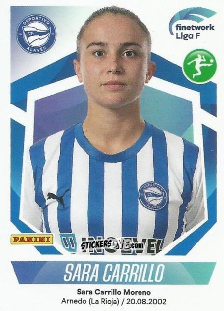 Figurina Sara Carrillo - Liga F 2022-2023
 n. 66 - Panini