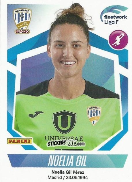 Cromo Noelia Gil - Liga F 2022-2023
 n. 68 - Panini