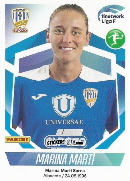 Sticker Marina Martí - Liga F 2022-2023
 n. 81 - Panini