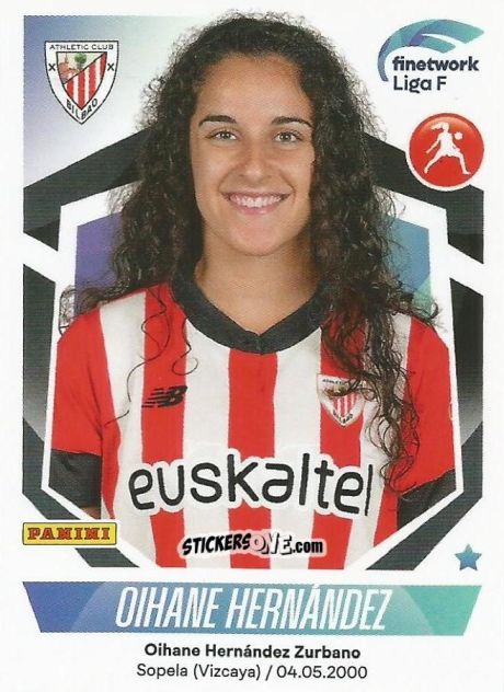 Sticker Ohane Hernández - Liga F 2022-2023
 n. 87 - Panini