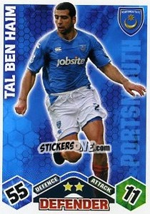 Sticker Tal Ben Haim - English Premier League 2009-2010. Match Attax Extra n. 38 - Topps