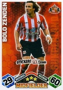 Sticker Bolo Zenden - English Premier League 2009-2010. Match Attax Extra n. 45 - Topps