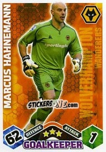 Cromo Marcus Hahnemann - English Premier League 2009-2010. Match Attax Extra - Topps