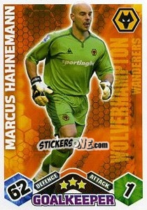 Sticker Marcus Hahnemann - English Premier League 2009-2010. Match Attax Extra n. 53 - Topps