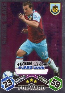 Sticker Robbie Blake - English Premier League 2009-2010. Match Attax Extra n. 114 - Topps