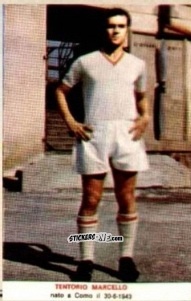 Cromo Marcello Tentorio - Campionato di Calcio 1967-1968
 n. BAR16 - PERSICO
