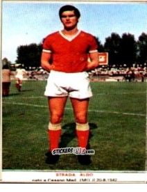 Cromo Aldo Strada - Campionato di Calcio 1967-1968
 n. MON16 - PERSICO
