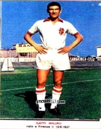 Cromo Mauro Gatti - Campionato di Calcio 1967-1968
 n. PAD15 - PERSICO
