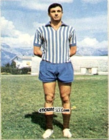 Cromo Franco Tacelli - Campionato di Calcio 1967-1968
 n. SPA9 - PERSICO
