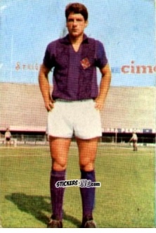 Cromo Mario Bertini - Campionato di Calcio 1967-1968
 n. FIO5 - PERSICO
