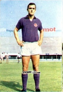 Cromo Mario Brugnera - Campionato di Calcio 1967-1968
 n. FIO10 - PERSICO
