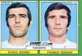 Sticker Biondi / Nodari - Calciatori 1970-1971
 n. B110 - Edis