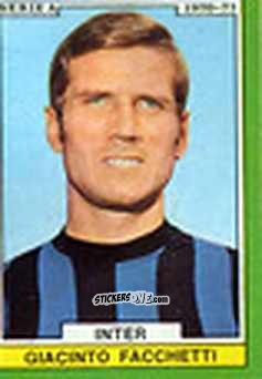 Sticker Facchetti - Calciatori 1970-1971
 n. IN10 - Edis