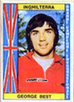 Sticker George Best - Calciatori 1970-1971
 n. 64 - Edis