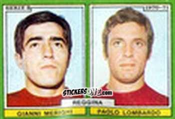 Sticker Merighi / Lombardo - Calciatori 1970-1971
 n. B107 - Edis