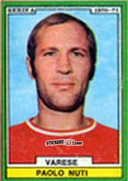 Cromo Nuti - Calciatori 1970-1971
 n. VAR11 - Edis