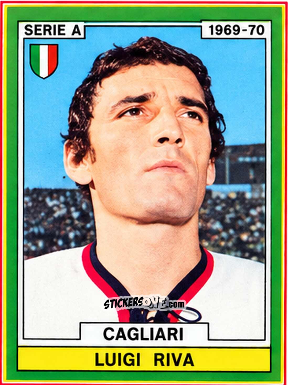 Sticker Riva - Calciatori 1970-1971
 n. CAL11 - Edis