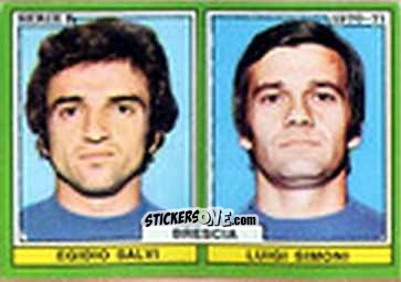 Sticker Salvi / Simoni - Calciatori 1970-1971
 n. B24 - Edis