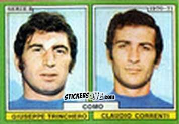 Sticker Trinchero / Correnti - Calciatori 1970-1971
 n. B46 - Edis