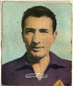 Sticker Rosetta - Foot-ball-mou 1955-1956
 n. 27 - ELAH