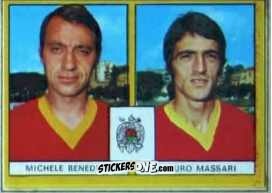 Sticker Benedetto / Massari - Calciatori 1969-1970. Mexico 70
 n. B27 - Edis