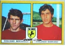 Sticker Bertarelli / Damiano - Calciatori 1969-1970. Mexico 70
 n. B8 - Edis