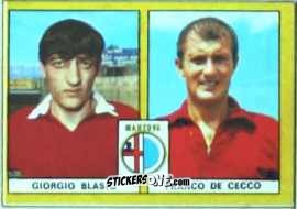 Figurina Blasig / De Cecco - Calciatori 1969-1970. Mexico 70
 n. B77 - Edis