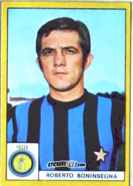 Sticker Boninsegna - Calciatori 1969-1970. Mexico 70
 n. A90 - Edis