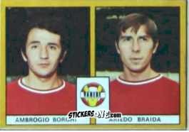 Sticker Borghi / Braida - Calciatori 1969-1970. Mexico 70
 n. B159 - Edis