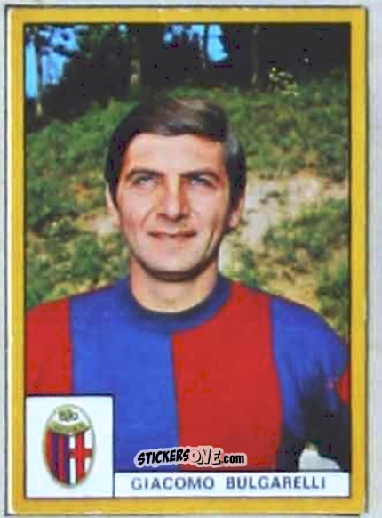 Sticker Bulgarelli - Calciatori 1969-1970. Mexico 70
 n. A27 - Edis