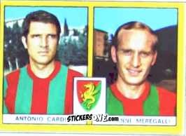 Sticker Cardillo / Meregalli - Calciatori 1969-1970. Mexico 70
 n. B150 - Edis