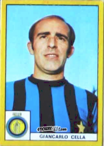 Sticker Cella - Calciatori 1969-1970. Mexico 70
 n. A94 - Edis