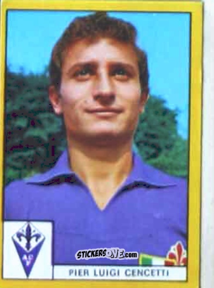 Sticker Cencetti - Calciatori 1969-1970. Mexico 70
 n. A78 - Edis