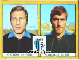 Sticker De Rossi / Grassi - Calciatori 1969-1970. Mexico 70
 n. B9 - Edis