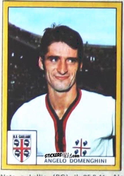 Figurina Domenghini - Calciatori 1969-1970. Mexico 70
 n. A57 - Edis