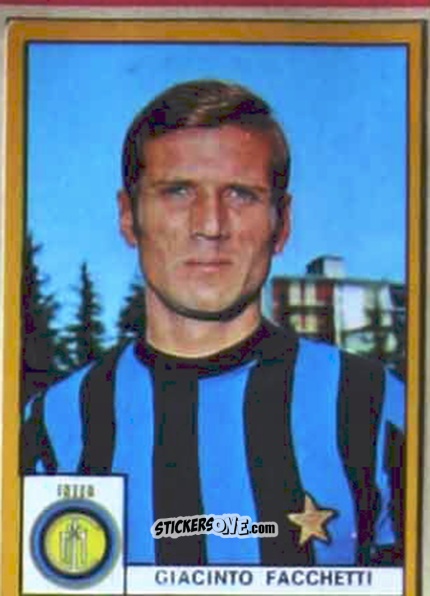 Figurina Facchetti - Calciatori 1969-1970. Mexico 70
 n. A88 - Edis