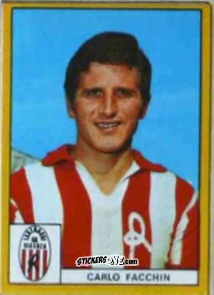 Sticker Facchin - Calciatori 1969-1970. Mexico 70
 n. A124 - Edis