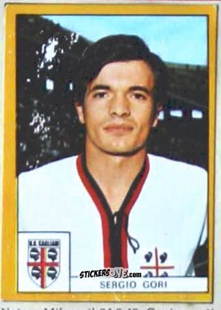 Cromo Gori - Calciatori 1969-1970. Mexico 70
 n. A58 - Edis