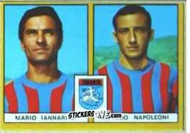 Sticker Iannarilli / Napoleoni - Calciatori 1969-1970. Mexico 70
 n. B139 - Edis