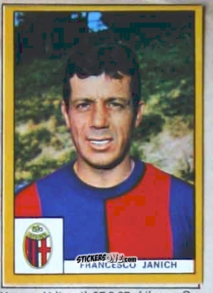Figurina Janich - Calciatori 1969-1970. Mexico 70
 n. A23 - Edis