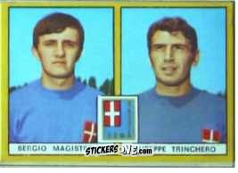 Sticker Magistrelli / Trinchero - Calciatori 1969-1970. Mexico 70
 n. B48 - Edis