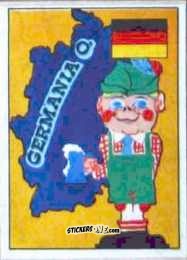 Figurina Map / Flag - Calciatori 1969-1970. Mexico 70
 n. WC12 - Edis