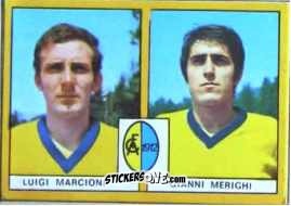 Sticker Marcioni / Merighi - Calciatori 1969-1970. Mexico 70
 n. B87 - Edis