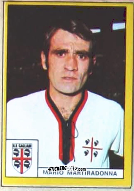 Sticker Martiradonna - Calciatori 1969-1970. Mexico 70
 n. A53 - Edis