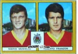 Sticker Musiello / Franzon - Calciatori 1969-1970. Mexico 70
 n. B29 - Edis