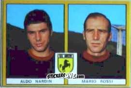 Cromo Nardin / Rossi - Calciatori 1969-1970. Mexico 70
 n. B1 - Edis